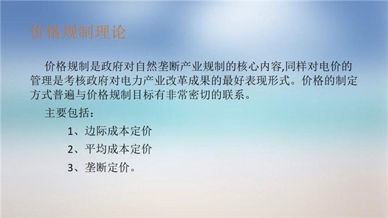 我國電力價格規(guī)制現狀、存在的問題及原因分析