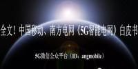 重磅全文！南方電網(wǎng)、中國移動(dòng)《5G智能電網(wǎng)》白皮書